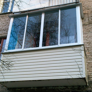 Раздвижные балконные рамы